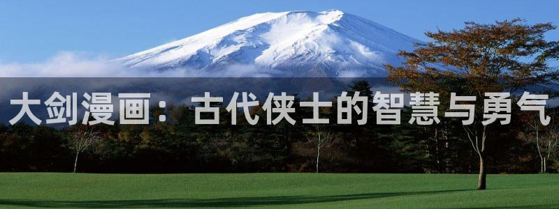 韩漫免费在线观看漫画：大剑漫画：古代侠士的智慧与勇气